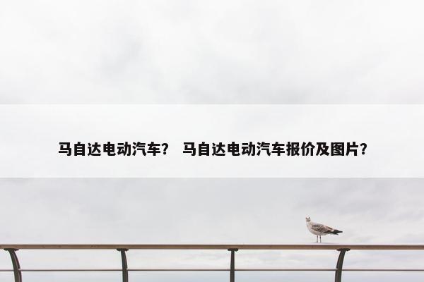 马自达电动汽车？ 马自达电动汽车报价及图片？