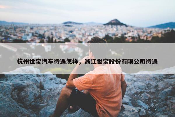 杭州世宝汽车待遇怎样，浙江世宝股份有限公司待遇