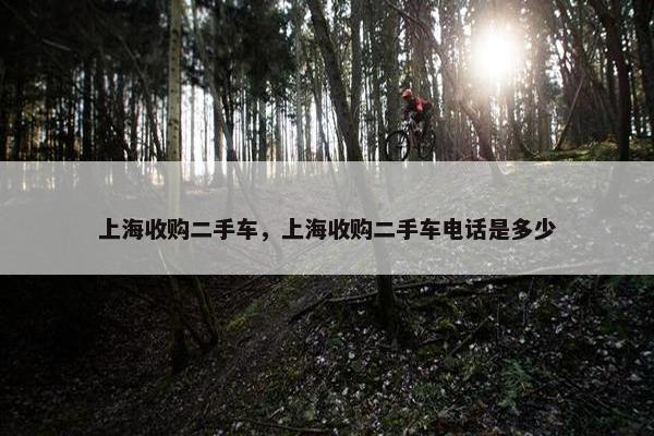 上海收购二手车，上海收购二手车电话是多少