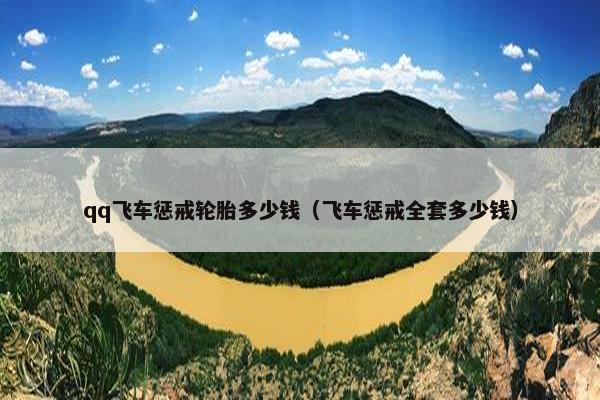 qq飞车惩戒轮胎多少钱（飞车惩戒全套多少钱）