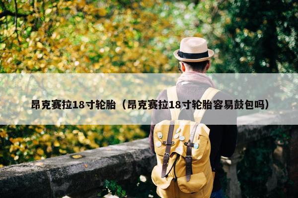 昂克赛拉18寸轮胎（昂克赛拉18寸轮胎容易鼓包吗）