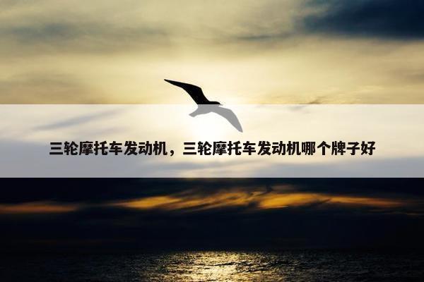 三轮摩托车发动机，三轮摩托车发动机哪个牌子好