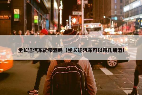 坐长途汽车能带酒吗（坐长途汽车可以带几瓶酒）