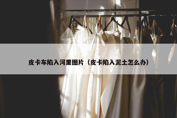 皮卡车陷入河里图片（皮卡陷入泥土怎么办）