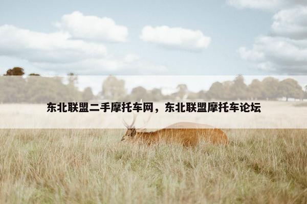 东北联盟二手摩托车网，东北联盟摩托车论坛
