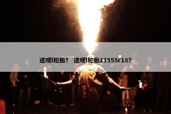 途观l轮胎？ 途观l轮胎23555r18？