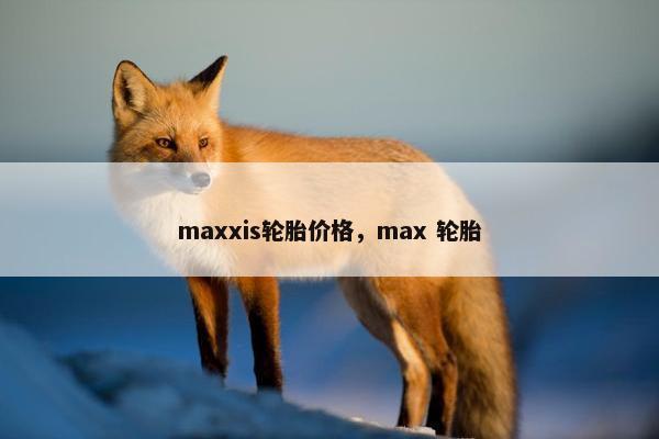 maxxis轮胎价格，max 轮胎