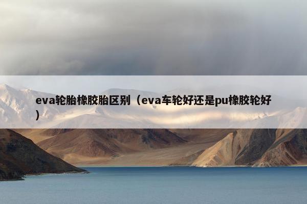 eva轮胎橡胶胎区别（eva车轮好还是pu橡胶轮好）