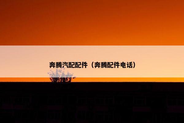 奔腾汽配配件（奔腾配件电话）