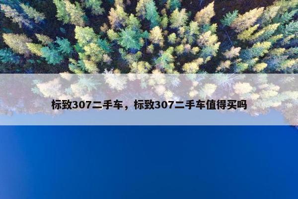 标致307二手车，标致307二手车值得买吗