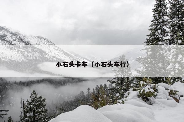 小石头卡车（小石头车行）