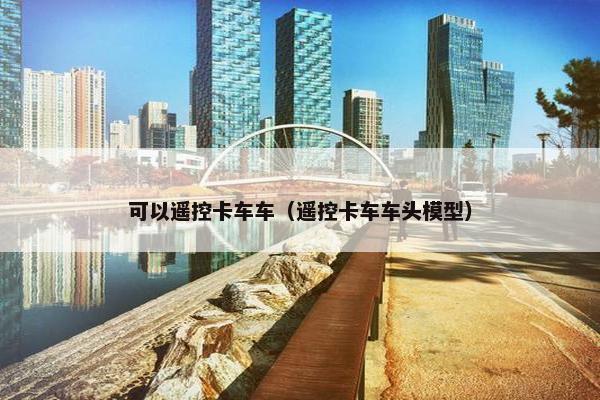 可以遥控卡车车（遥控卡车车头模型）