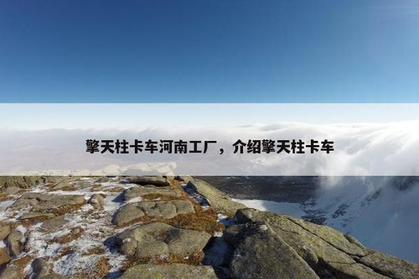 擎天柱卡车河南工厂，介绍擎天柱卡车