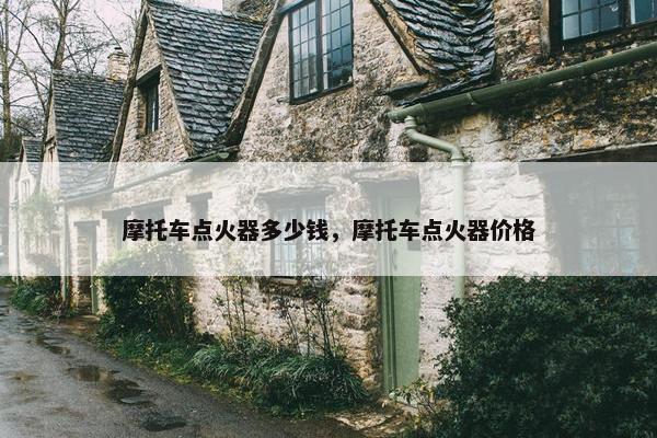 摩托车点火器多少钱，摩托车点火器价格