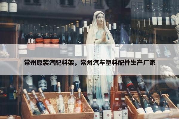 常州原装汽配料架，常州汽车塑料配件生产厂家