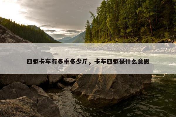 四驱卡车有多重多少斤，卡车四驱是什么意思
