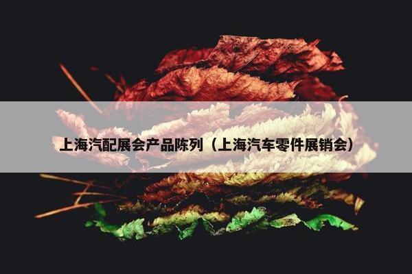 上海汽配展会产品陈列（上海汽车零件展销会）