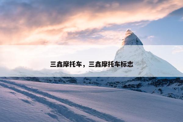 三鑫摩托车，三鑫摩托车标志