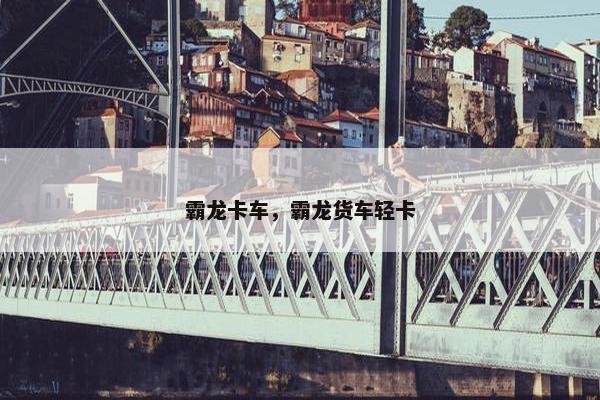 霸龙卡车，霸龙货车轻卡