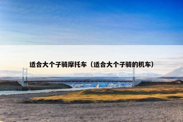 适合大个子骑摩托车（适合大个子骑的机车）
