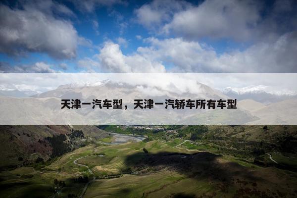 天津一汽车型，天津一汽轿车所有车型