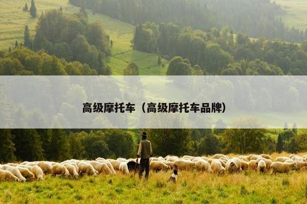 高级摩托车（高级摩托车品牌）