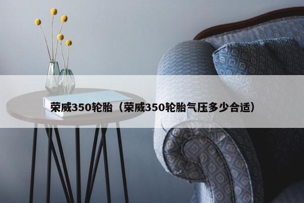 荣威350轮胎（荣威350轮胎气压多少合适）