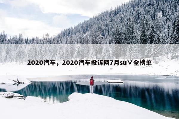 2020汽车，2020汽车投诉网7月su∨全榜单