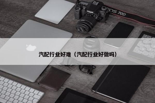 汽配行业好难（汽配行业好做吗）