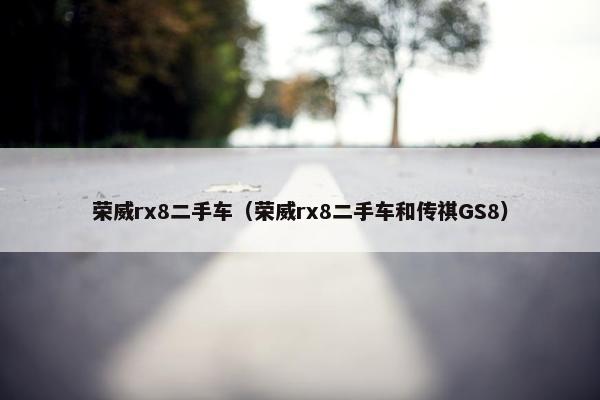 荣威rx8二手车（荣威rx8二手车和传祺GS8）