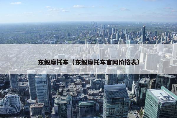 东毅摩托车（东毅摩托车官网价格表）