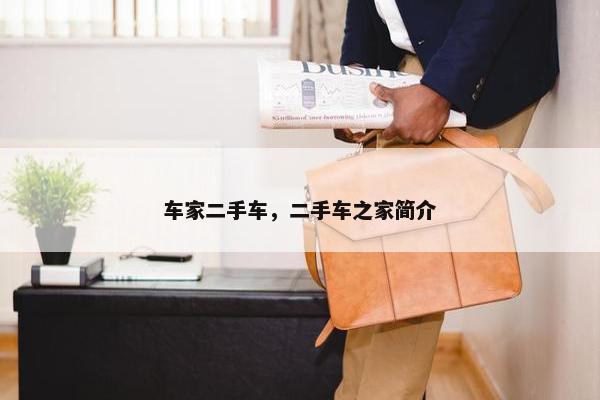 车家二手车，二手车之家简介