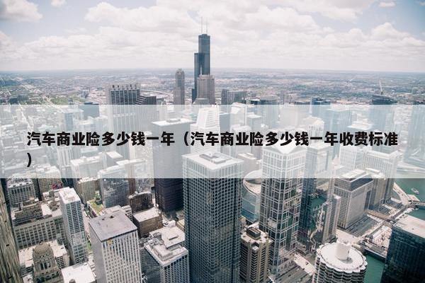 汽车商业险多少钱一年（汽车商业险多少钱一年收费标准）