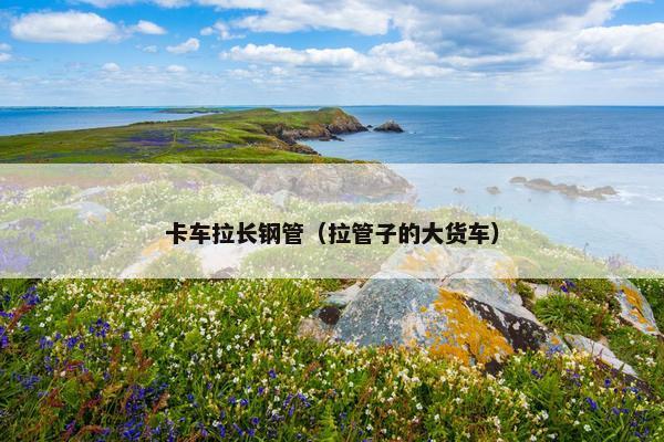 卡车拉长钢管（拉管子的大货车）
