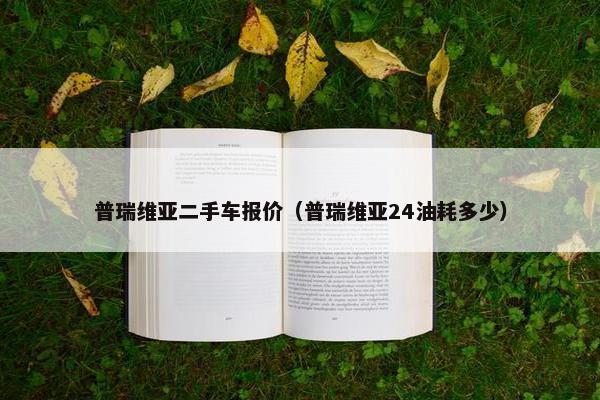 普瑞维亚二手车报价（普瑞维亚24油耗多少）