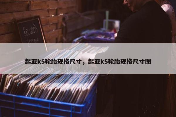 起亚k5轮胎规格尺寸，起亚k5轮胎规格尺寸图