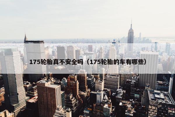 175轮胎真不安全吗（175轮胎的车有哪些）