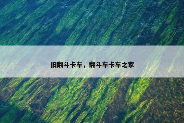旧翻斗卡车，翻斗车卡车之家