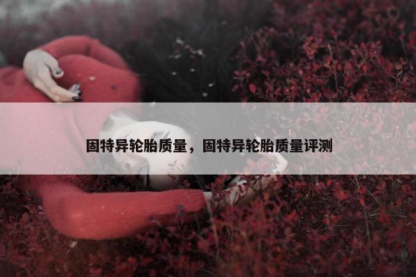 固特异轮胎质量，固特异轮胎质量评测
