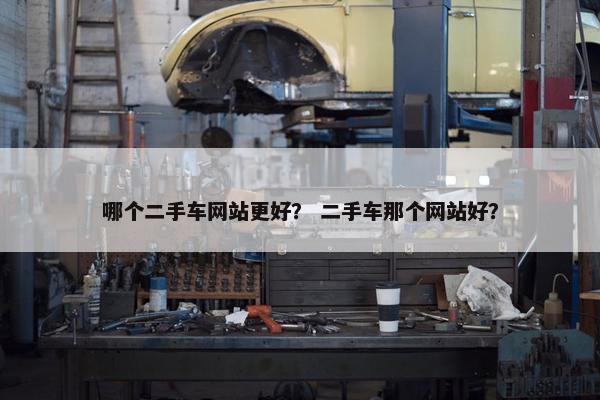 哪个二手车网站更好？ 二手车那个网站好？
