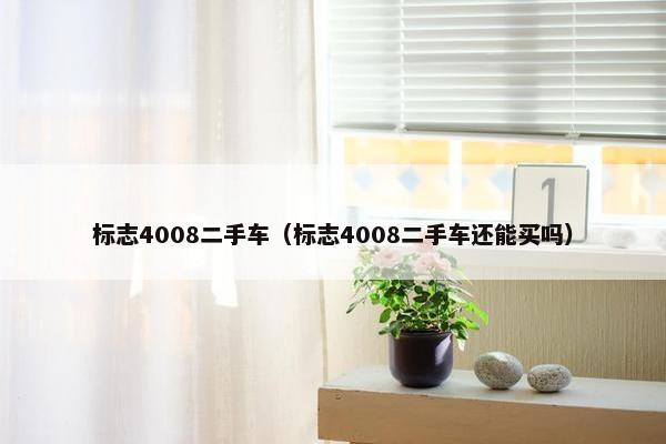 标志4008二手车（标志4008二手车还能买吗）