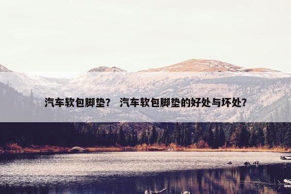 汽车软包脚垫？ 汽车软包脚垫的好处与坏处？