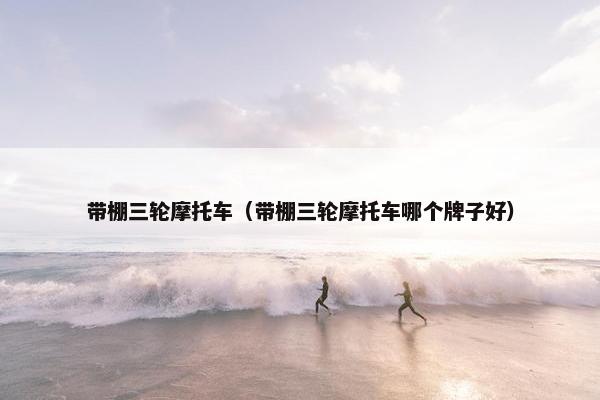 带棚三轮摩托车（带棚三轮摩托车哪个牌子好）