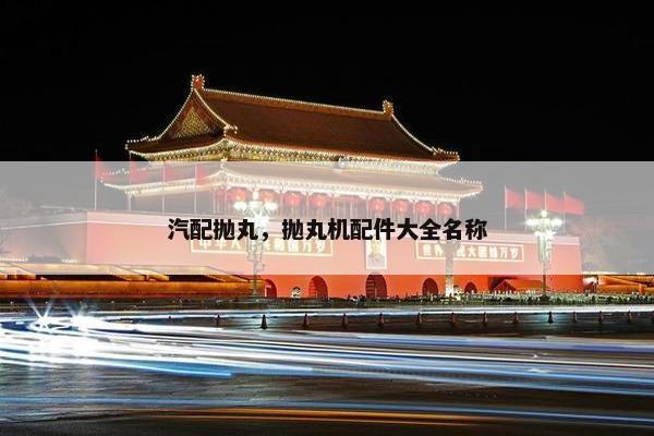 汽配抛丸，抛丸机配件大全名称