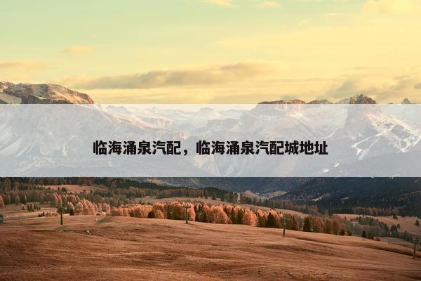 临海涌泉汽配，临海涌泉汽配城地址