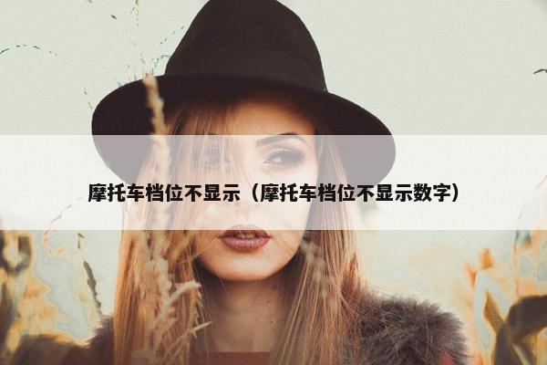 摩托车档位不显示（摩托车档位不显示数字）