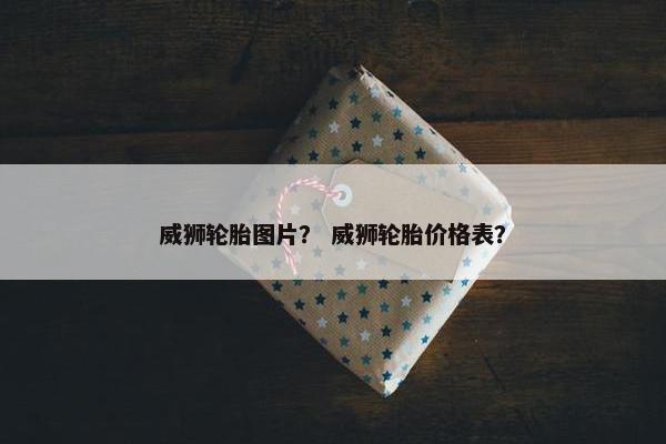 威狮轮胎图片？ 威狮轮胎价格表？