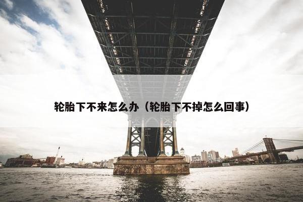 轮胎下不来怎么办（轮胎下不掉怎么回事）