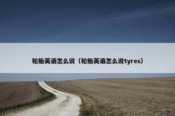 轮胎英语怎么说（轮胎英语怎么说tyres）