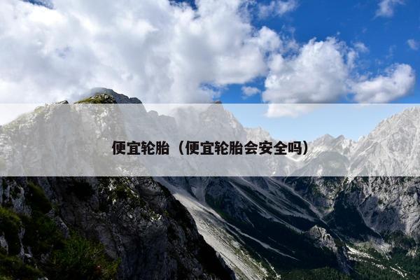 便宜轮胎（便宜轮胎会安全吗）